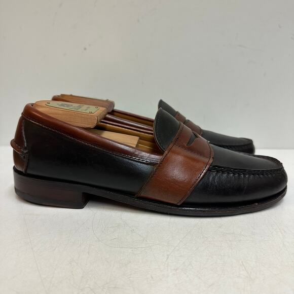 NEW HEELS Rancourt & Co. x H. S. Trask Brown Penny Loafer Handsewn USA 8.5 D main image 10